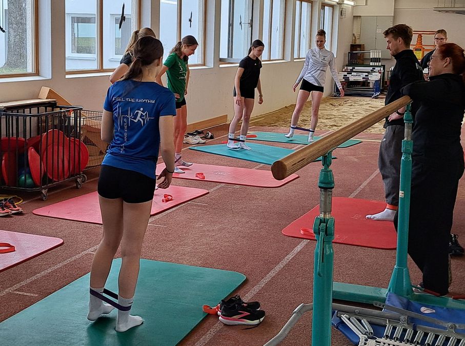 Kräftigung rund um die Hüfte