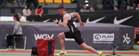 DM Halle Dortmund | Sprint-Gold für Robin Ganter