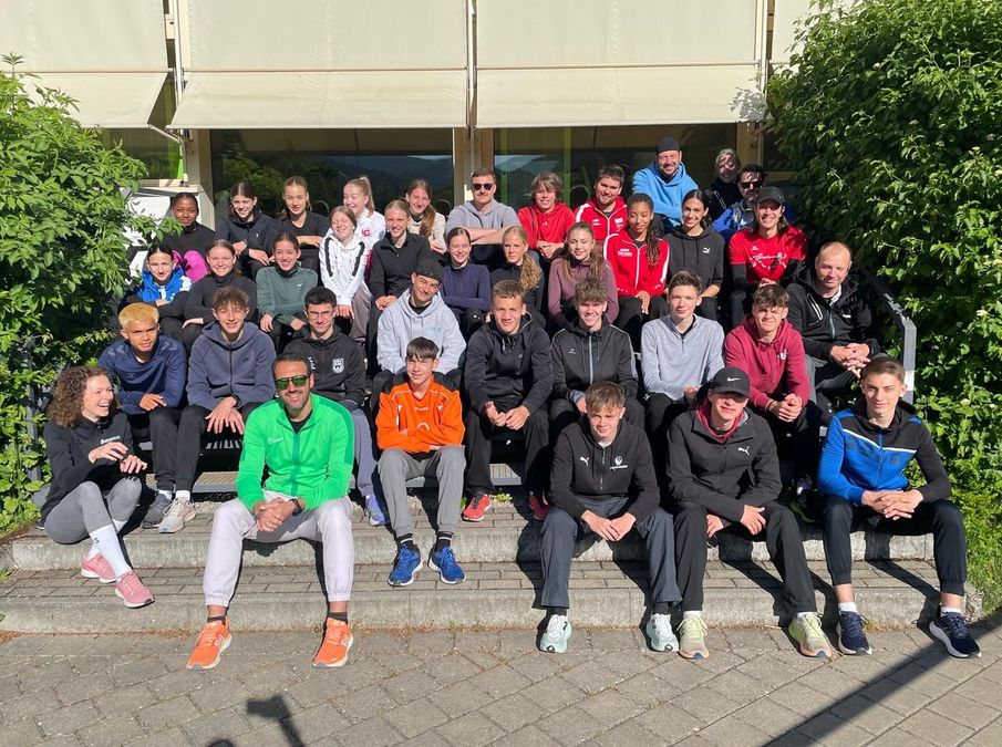 Da waren Sprinter und Springer in Steinbach schon geblendet 