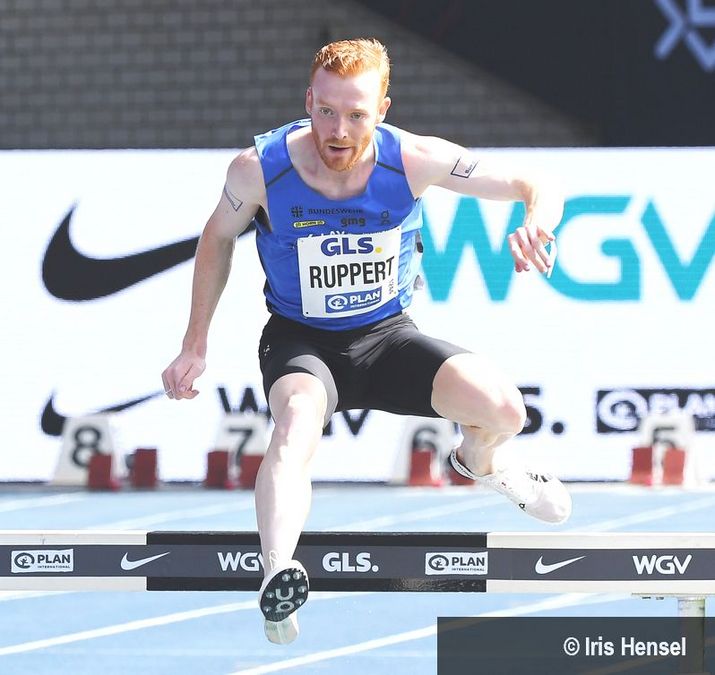 Frederik Ruppert (LAV Stadtwerke Tübingen) bei der DM 2024 in Braunschweig