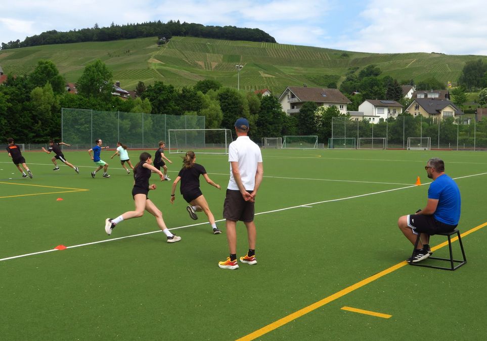 Viel Dynamik beim Human Baseball